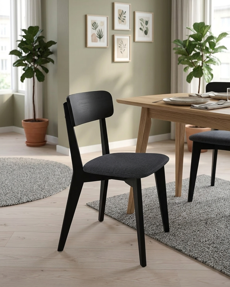 LISABO chair black