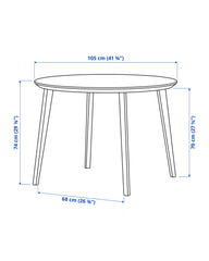 LISABO table 105 black