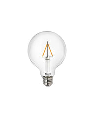 LUNNOM LED bulb E27 100 lumen, globe clear 95 mm