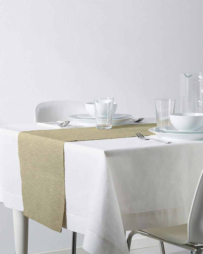 MARIT N Table Runner 35x130 Beige