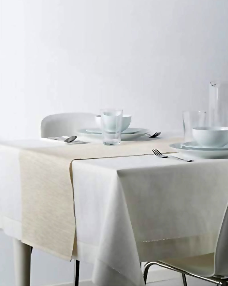 MARIT N Table Runner 35x130 Natural