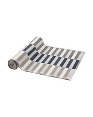 MITTBIT Table Runner 35x130 Black Beige/White