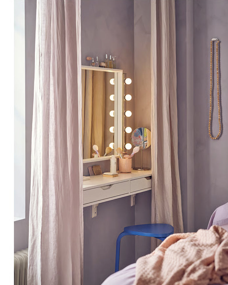 MUSIK Wall lamp, wired-in installation, chrome-plated