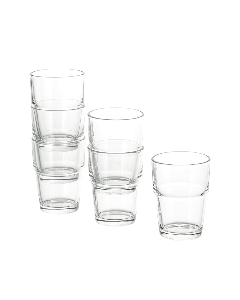 REKO GLASS 17 CL CLEAR GLASS 6-P