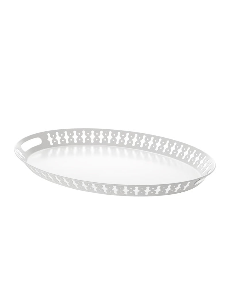 ROMANTISK TRAY 52X39 WHITE ME