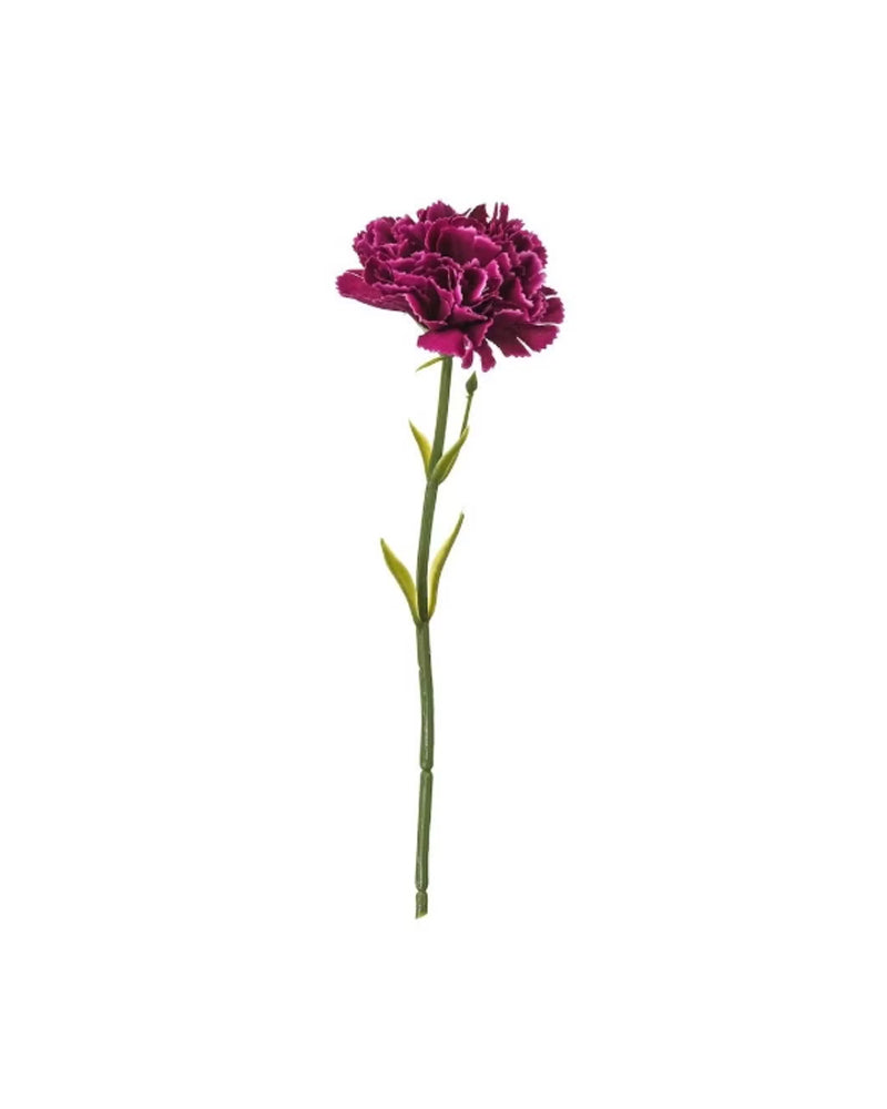 SMYCKA Artificial flower, carnation/dark lilac, 30 cm