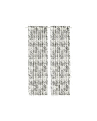 STJARNRAMS crtns 1pr 145x300 white/grey