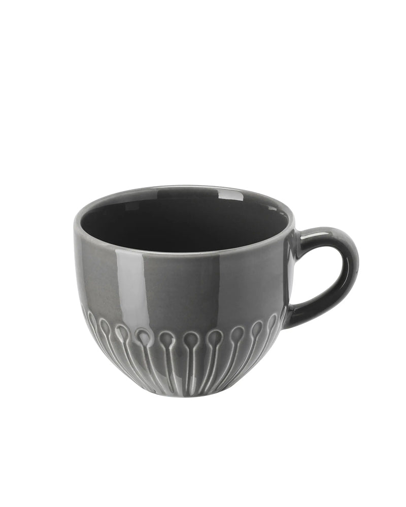 STRIMMIG mug 36 cl stoneware grey