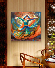 Sufi Girl Painting