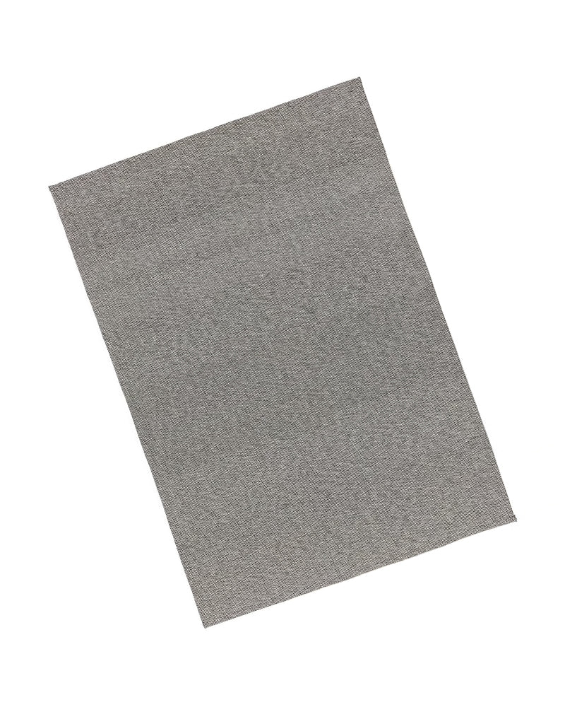TIPHEDE Rug Flatwoven 155x220 Black/White