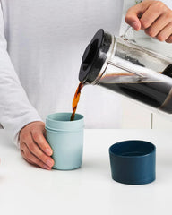 TROLIGTVIS travel mug 0.3 l blue