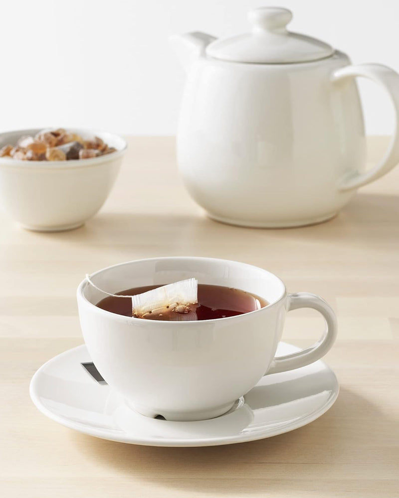 VARDAGEN TEACUP/SAUCER 26 CL OFF-WHITE