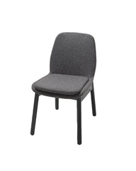 VEDBO Chair, black/Gunnared dark grey