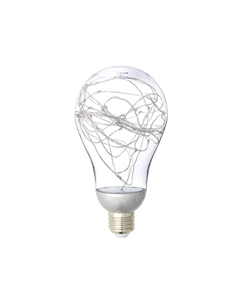 VINTERLJUS LED bulb E27 20 lumen, gold-colour 2500 K