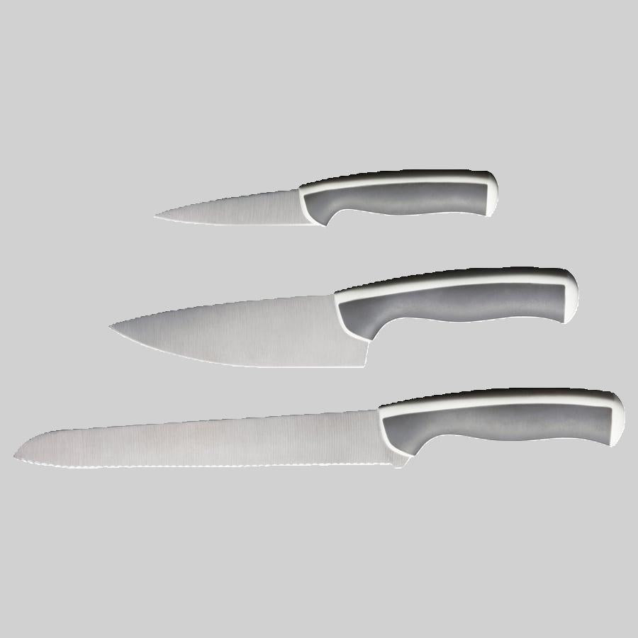 ANDLIG KNIFE S3 LIGHT GREY/WHITE