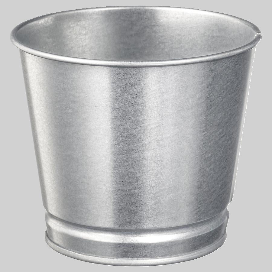 BINTJE Plant pot, galvanised 9 cm