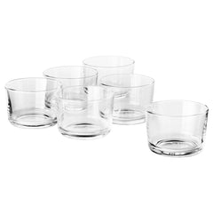 IKEA 365+ Glass, clear glass, 18 cl (6 pieces pack)