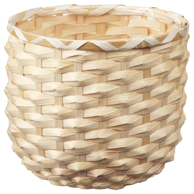 KAFFEBONA Plant pot, bamboo 15 cm