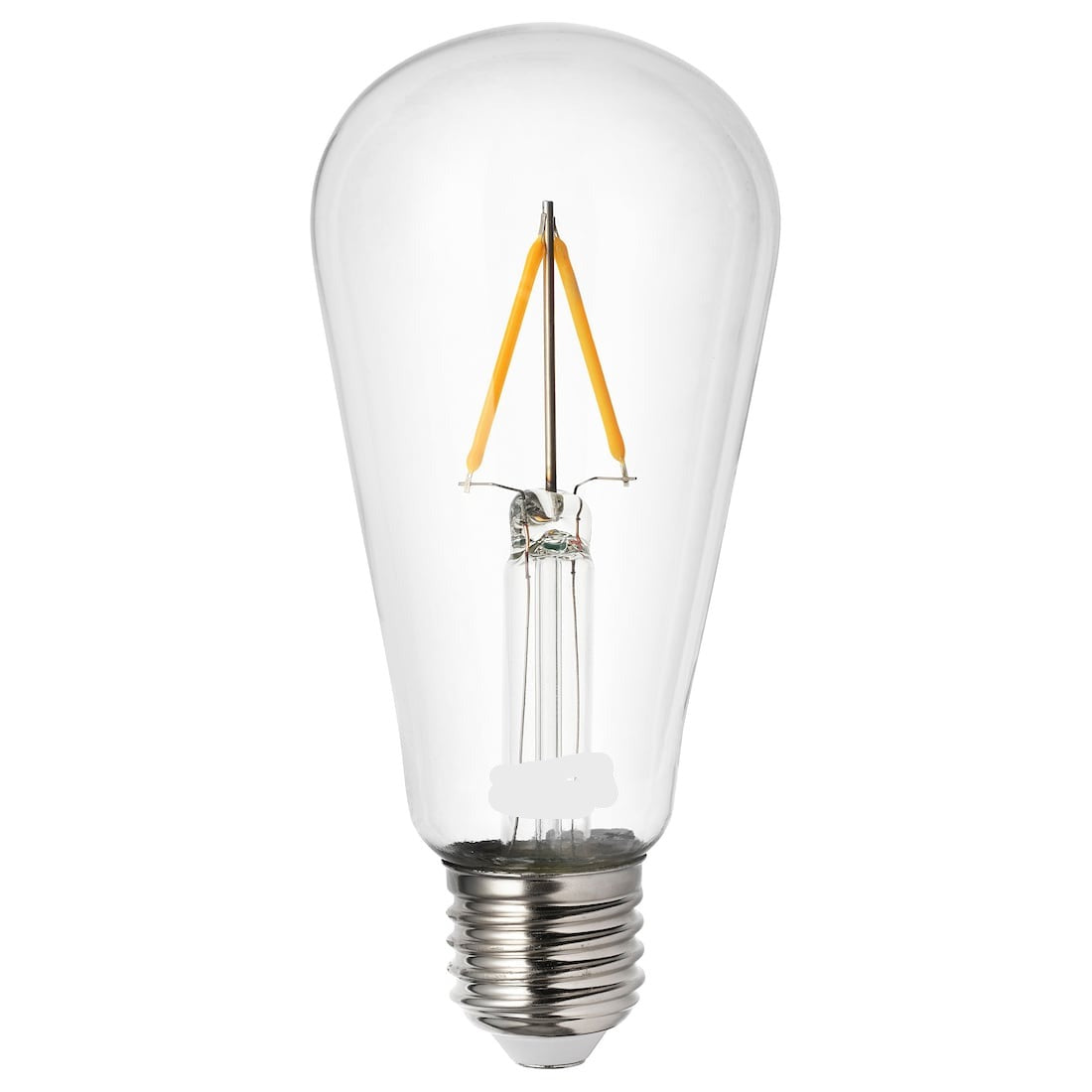 LUNNOM LED bulb E27 100 lumen, drop-shaped clear