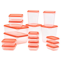 PRUTA FOOD CNTNR S17 TRANSPARENT/ORANGE