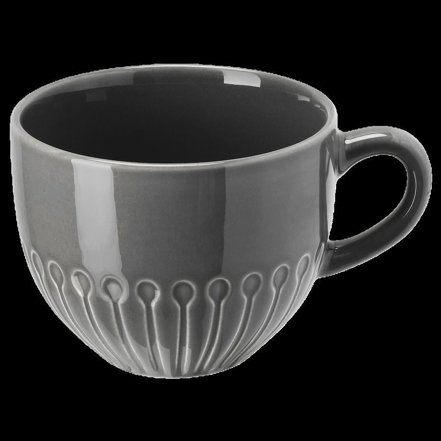 STRIMMIG mug 36 cl stoneware grey