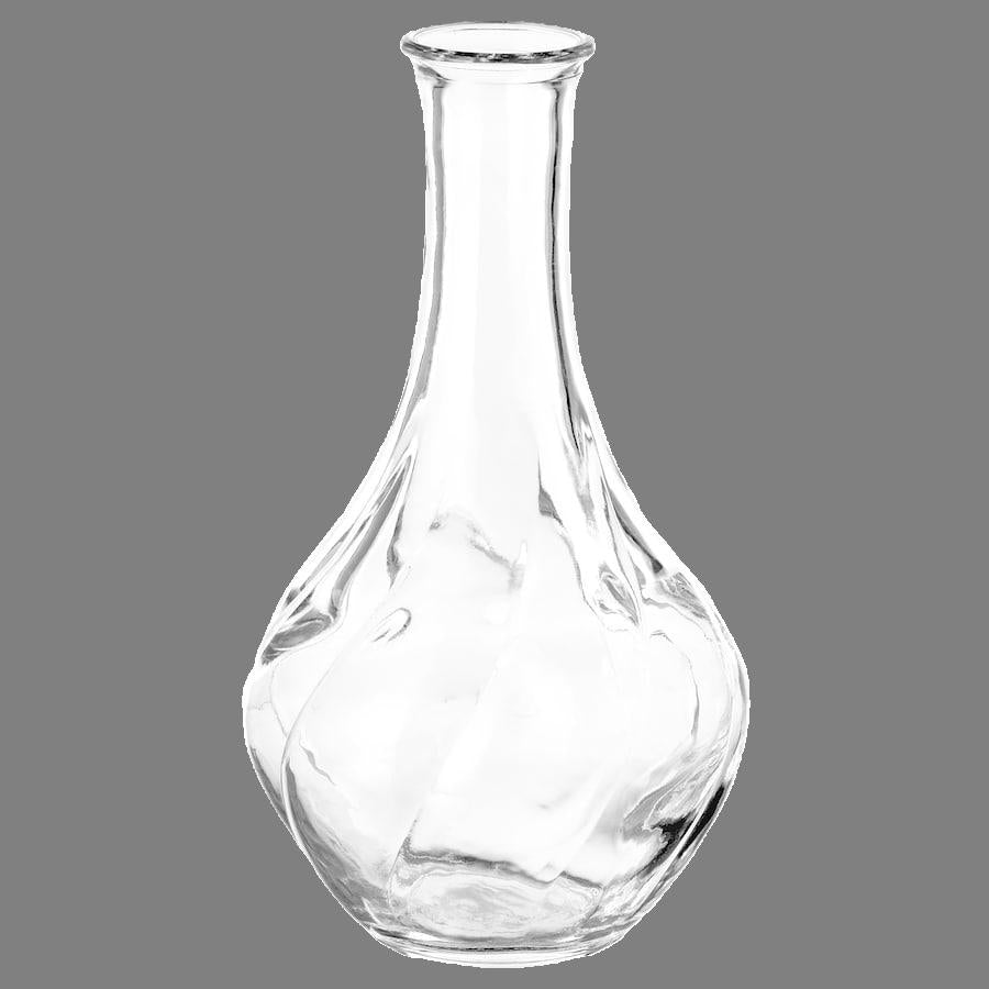 VILJESTARK Vase, clear glass 17 cm